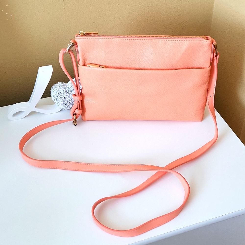 A new day crossbody coral color NWOT